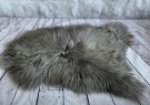 Ekte Islandske Saueskinn i Grey Brisa farge -langhåret thumbnail
