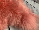 Ekte Islandske Saueskinn i Light Coral farge -langhåret thumbnail