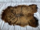 Ekte Islandske Saueskinn i  Blacky Rusty brisa  farge -langhåret thumbnail