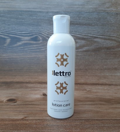 Lotion care for møbler laget av glatt skinn, øko-lær, bøffellær, antikk og tørket skinn