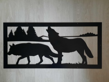 Metallfigurer 970X452 mm