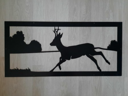 Metallfigurer 970X452 mm